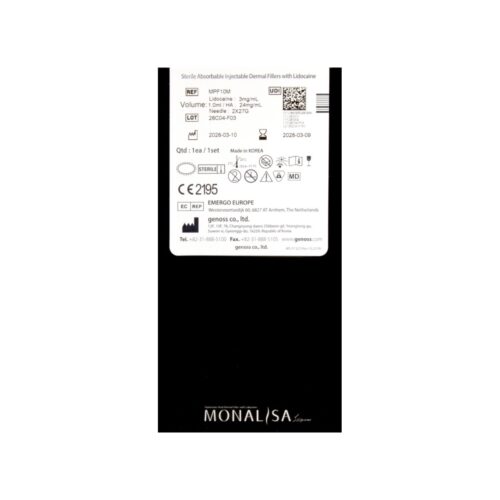 Monalisa - Mild (CE) Dermal Filler 1x1ml | Aesthetics Shop UK