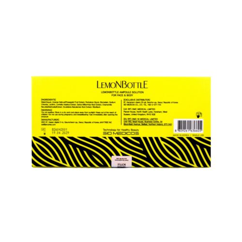 Alternative view of Lemon Bottle Fat Dissolver (5 x 10ml Vial PACK 5)