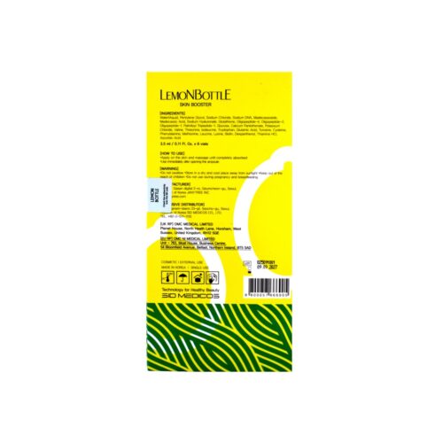 Alternative view of Lemon Bottle skin booster (box of 6)