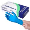 100 blue disposable nitrile gloves (large) | Accessories | Aesthetics Shop UK