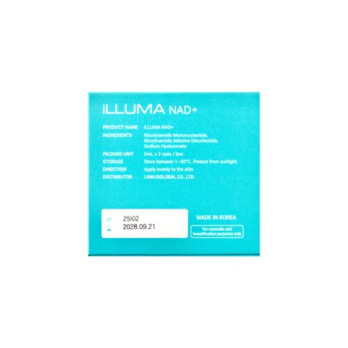 Alternative view of iLLUMA NAD+ Skin Booster 2x5ml Vials