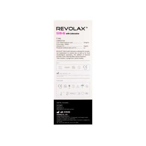 Alternative view of Revolax Sub-Q (CE) Dermal Filler 1.1ml