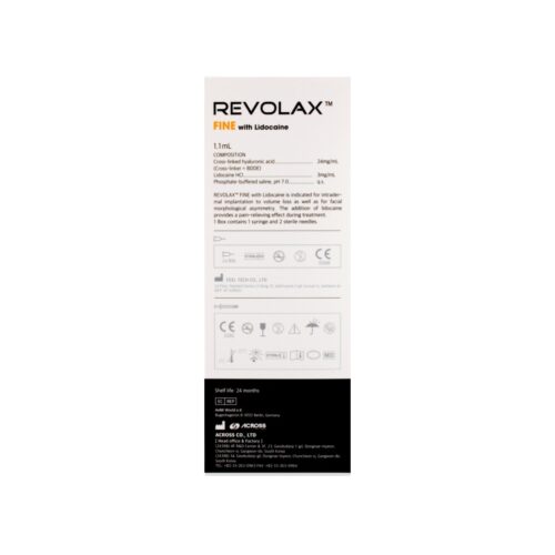Alternative view of Revolax Fine (CE) Dermal Filler 1.1ml