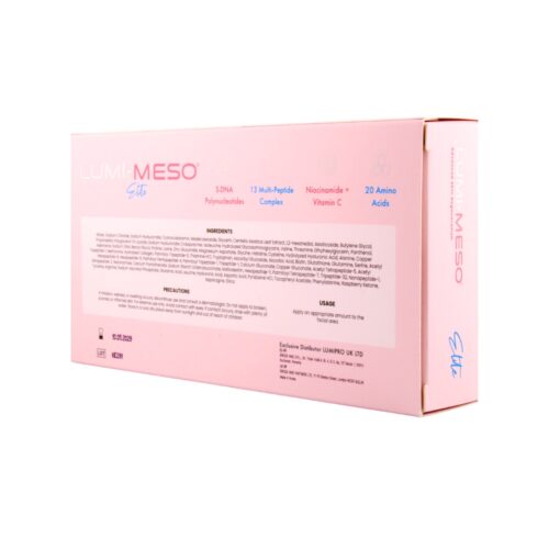 LUMI-MESO ELITE Microneedling Serum – 5 x 5ml vials | Aesthetics Shop UK
