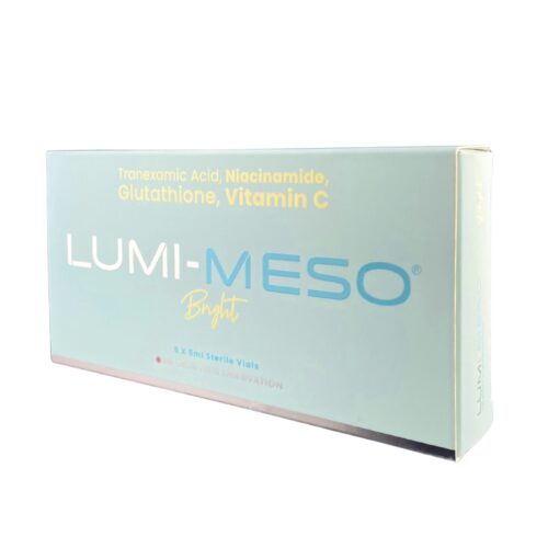 Alternative view of LUMI-MESO BRIGHT Microneedling Serum (5 x 5ml vials)