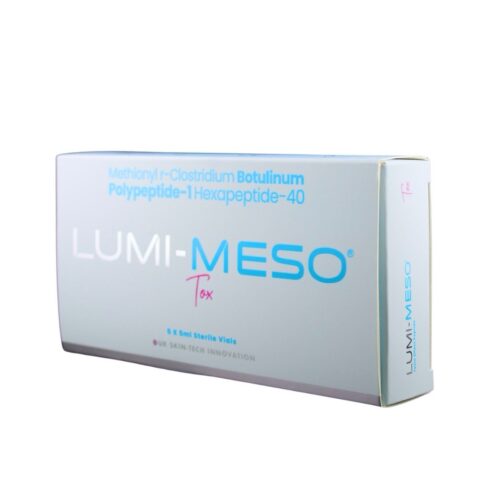 Alternative view of LUMI-MESO TOX Microneedling Serum (5 x 5ml vials)
