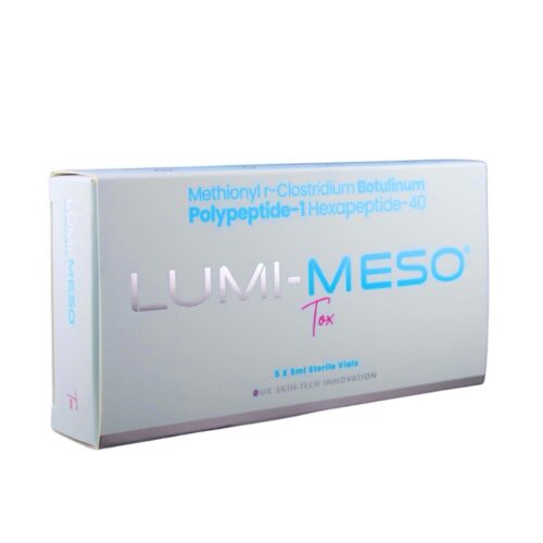LUMI-MESO TOX Microneedling Serum (5 x 5ml vials) | Aesthetics Shop UK