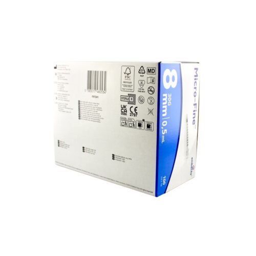BD (Embecta) Microfine Plus 1ml Insulin Syringe & Needles U100 30g x 8mm | Aesthetics Shop UK