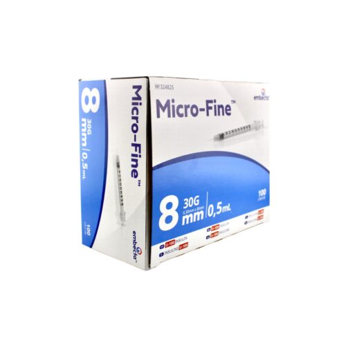 BD (Embecta) Microfine Plus 1ml Insulin Syringe & Needles U100 30g x 8mm | Aesthetics Shop UK