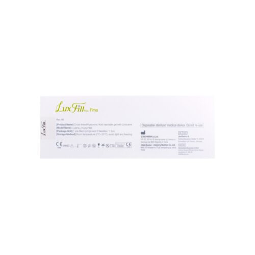 Alternative view of Lux Fill Plus Fine 1 x 1ml Dermal Filler