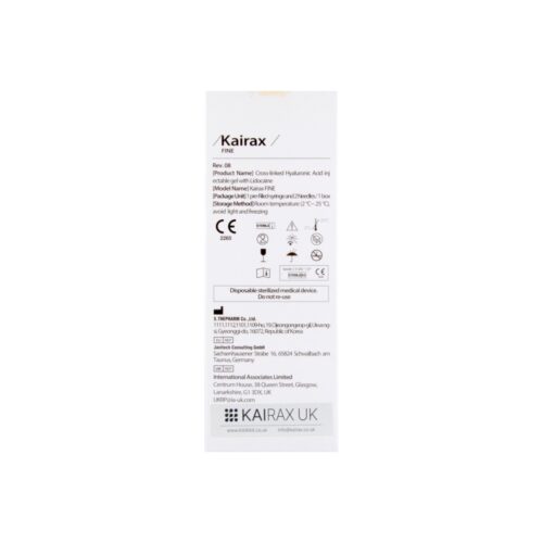 Kairax Fine 1x1 ml | Aesthetics Shop UK